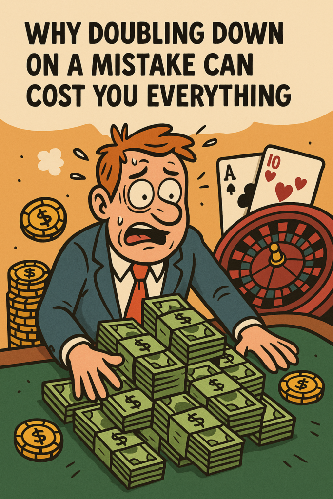 Why Doubling Down on a Mistake Can Cost You Everything SANSANI