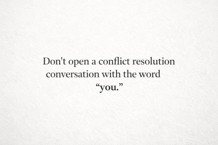 The One Word That Escalates Every Conflict
