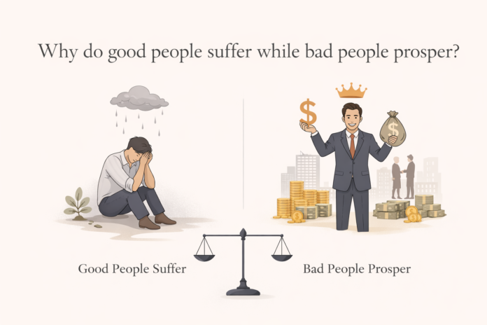Why Do Good People Suffer While Bad People Prosper