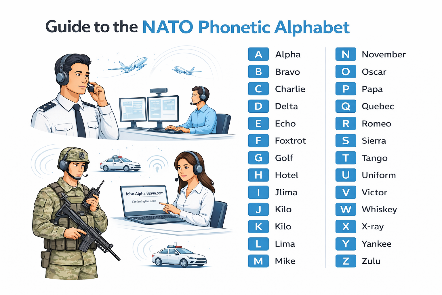 The Curious Language of Alpha, Bravo, and Kilo - SANSANI