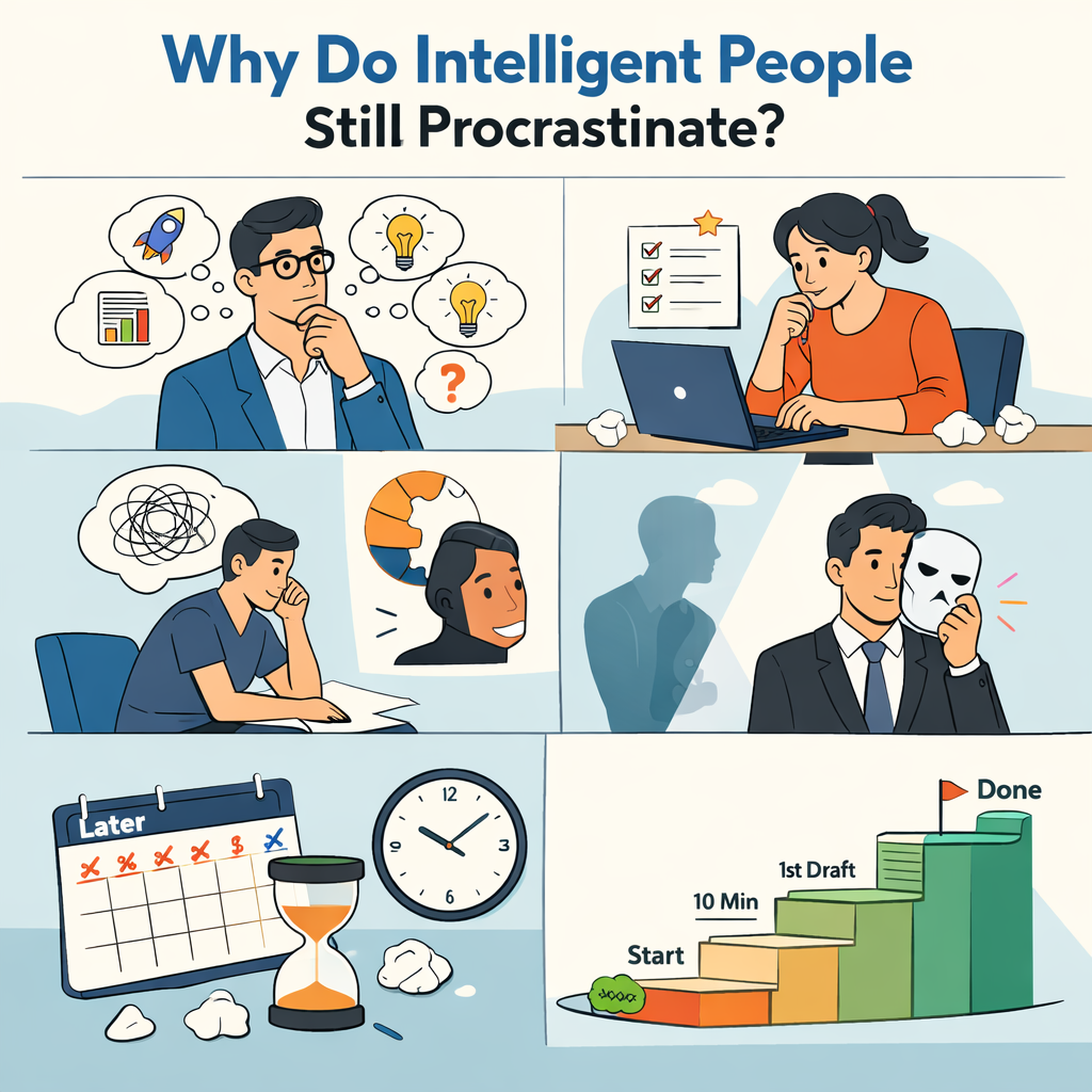 Why Do Intelligent People Still Procrastinate Sansani 